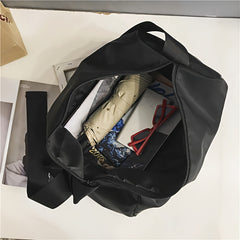 Large Capacity Nylon Hobo Bag Crossbody Handbag