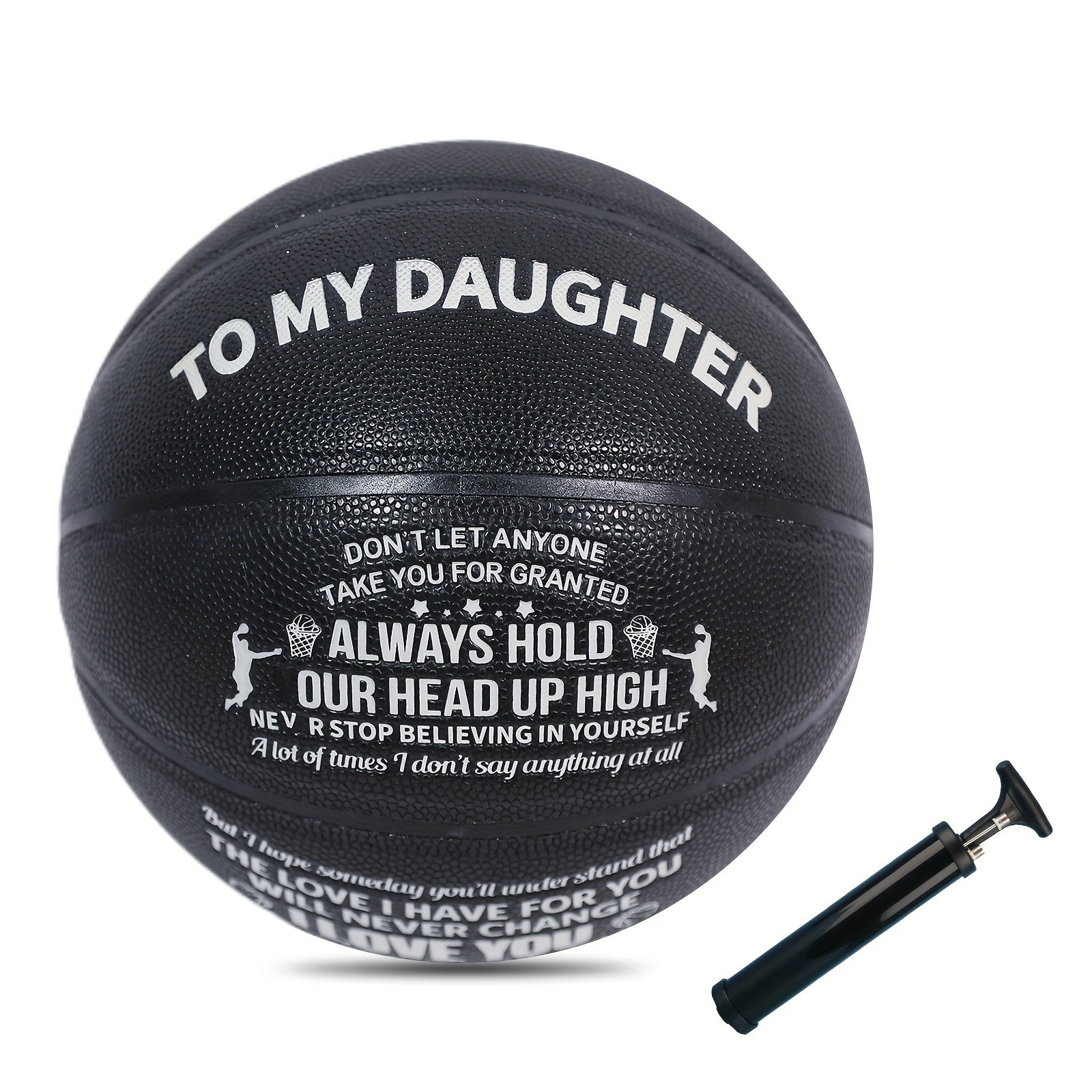 Luminous Size 7 Basketball For Daughter