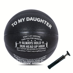 Luminous Size 7 Basketball For Daughter