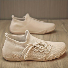 Men's Lightweight Knit Casual Shoes - Non Slip Sneakers