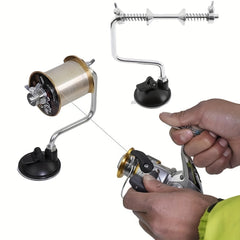 Portable Vacuum Spooling System for Fishing Line