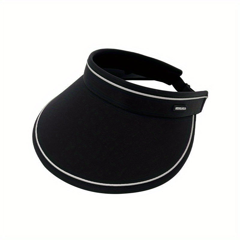 Foldable Wide Brim Visor Hat UV Protection Travel Beach Hats For Women