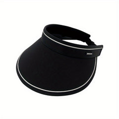 Foldable Wide Brim Visor Hat UV Protection Travel Beach Hats For Women