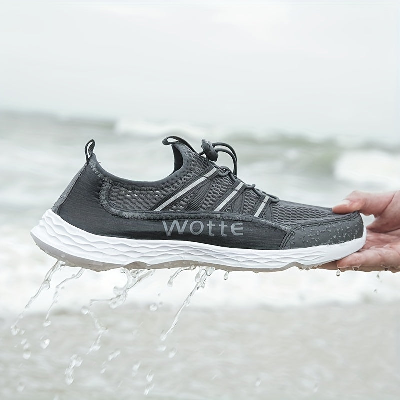 Men's Closed Toe Water Shoes Mesh Breathable Non Slip