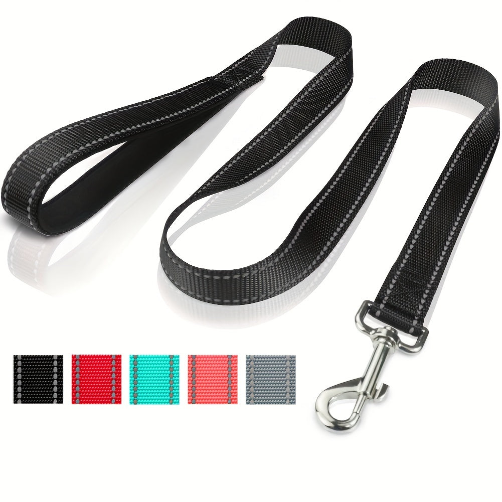 Taglory Reflective Dog Leash with Padded Handle - Medium & Small Dogs