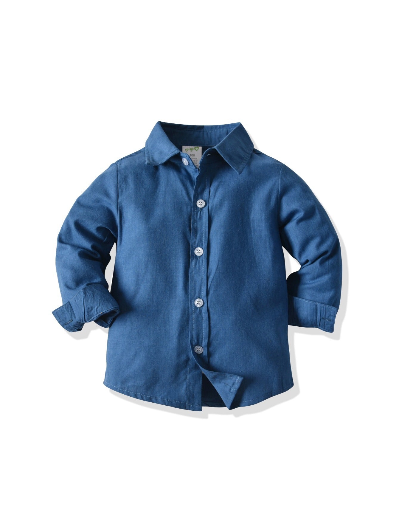 Boys Casual Long Sleeved Shirt Autumn Winter