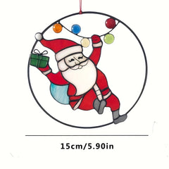 Colorful Santa Claus Christmas Decoration Pendant