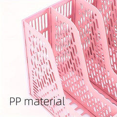24pcs Desk Organizer Pen Holder File Holder Office Stationery Organizer