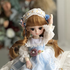 1pc Curly Soft Doll Wig for 1 4 BJD Dolls