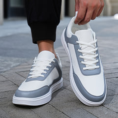 Men's Color Block Skate Shoes Non Slip Street Style Sneakers