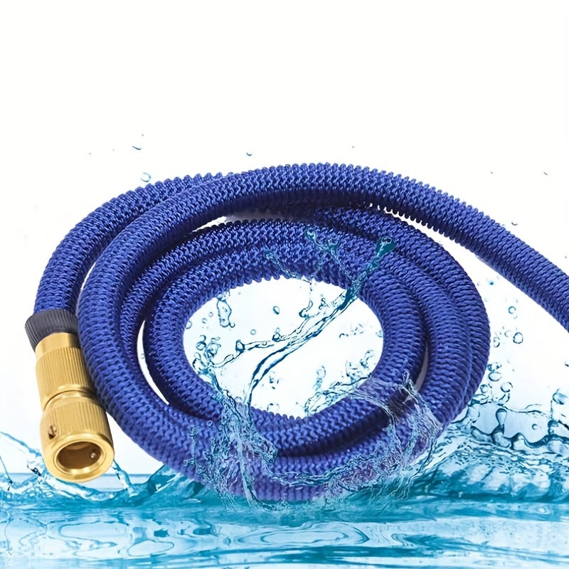 Retractable Garden Hose Water Gun Bottle