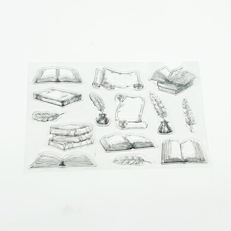 DIY Scrapbook Decoration Silicone Transparent Stamps