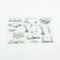 DIY Scrapbook Decoration Silicone Transparent Stamps