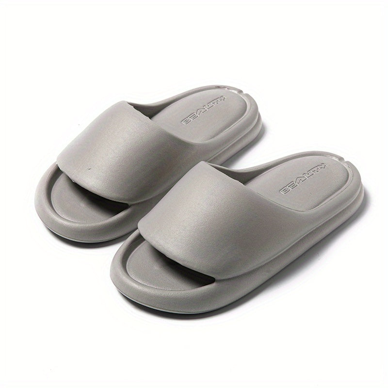 Men's Lightweight Non Slip Open Toe Quick Drying Slides