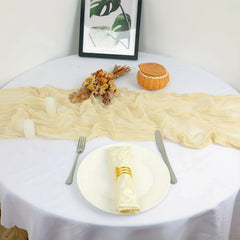Bohemian Rustic Purple Table Runner for Weddings Bridal Decor