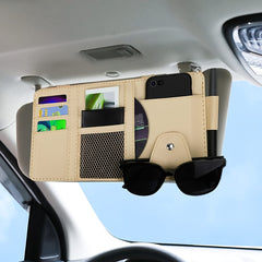 Sun Visor Clip Phone Holder & Storage Bag - Upgrade Your Car!