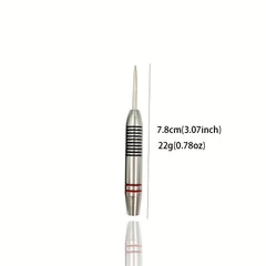 3PCS Stainless Steel Dart Barrels for Metal Tip Dartboard