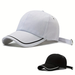 Striped Baseball Cap for Men and Women - Outdoor Sun Protection