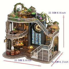 Mini Doll House DIY Kit 3D Puzzle for Girls Birthday & Christmas Gift