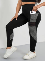 Colorblock High Rise Fitness Leggings
