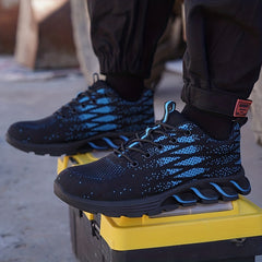 Steel Toe Safety Shoes Puncture Proof Work Shoes Sneakers