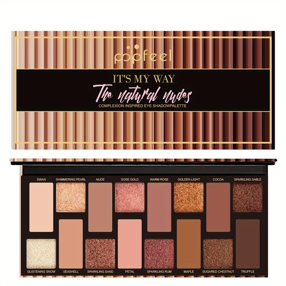 Pro 16 Eyeshadow Palette - Matte & Pearly Finishes