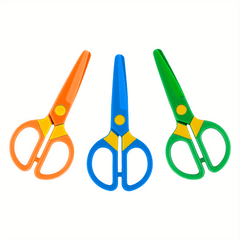 Colorful Labor-saving Safety Scissors for Students DIY Paper Cutting