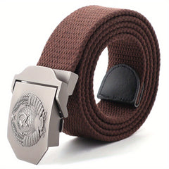 Outdoor Tactical Belt Alloy Snap Canvas Belt 5 Colors