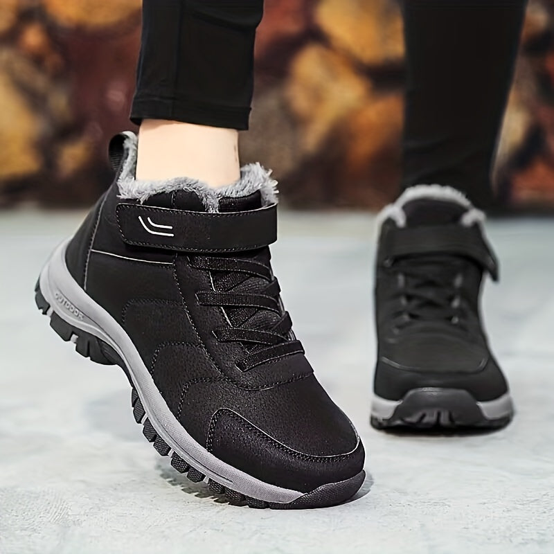 Men's Winter Snow Boots Fleece Lined Non-Slip Sports Shoes