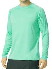 Men's Fishing Shirts UPF 50 Lightweight Long Sleeve Tee