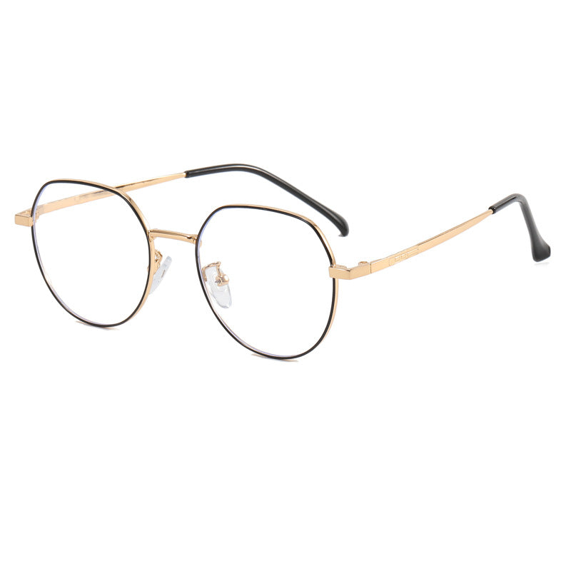 Light Blocking Round Glasses For Women Prevent Eye Strain