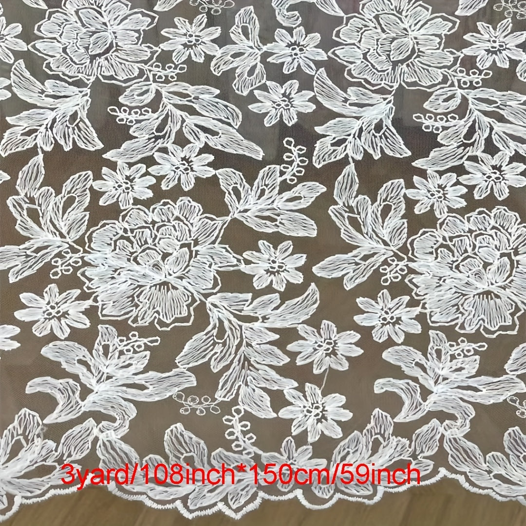 Embroidered Mesh Cardigan Women's Accessories Fabric for Party Wedding
