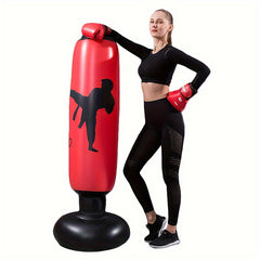Inflatable Fitness Boxing Punching Stand Sandbag for Training