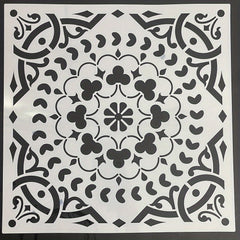 Floor Stencil For Concrete Patio Large Pattern Reusable Template Mold