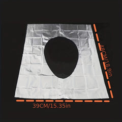 10pcs Summer Waterproof Disposable Toilet Seat Cushion