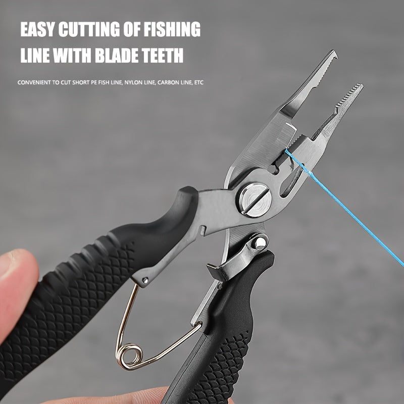 Stainless Steel Outdoor Fishing Pliers Lure Scissors