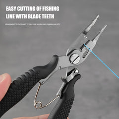 Stainless Steel Outdoor Fishing Pliers Lure Scissors