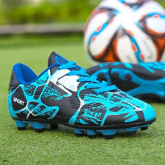 Boys' Non Slip Soccer Cleat w/ Spikes Outdoor Breathable Shoes