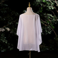 Pure Chiffon Shawl Thin Pullover Shawl Wrap for Women