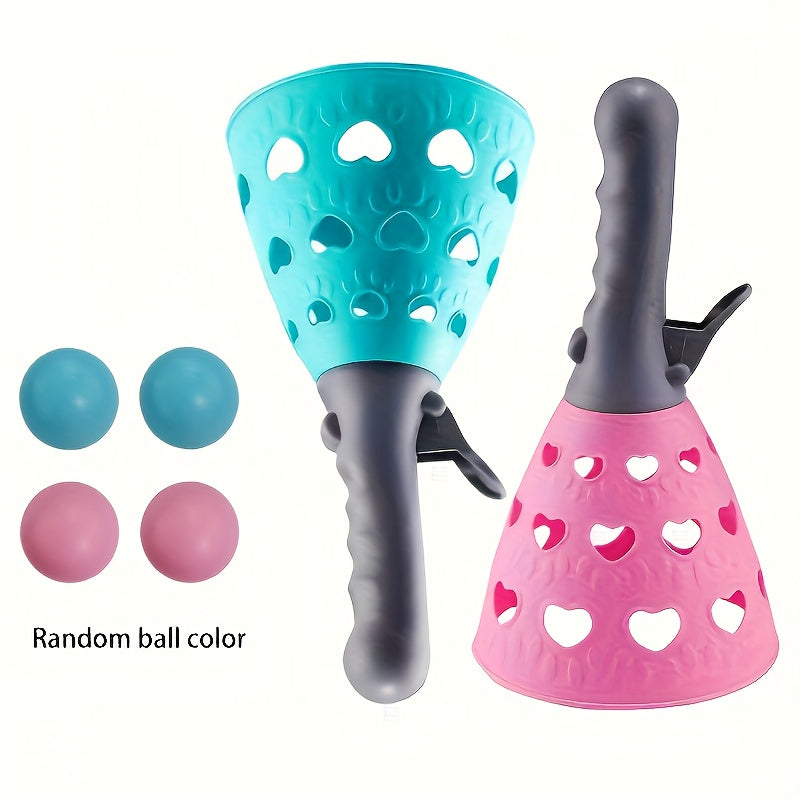 Launch And Catch Game with Catch Launcher Baskets & Balls