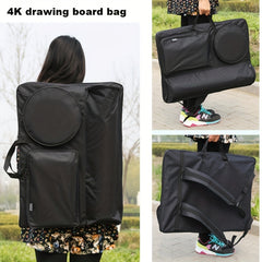 1pc Portable Drawing Board Bag Large Carrying Drawing Tools Kit Bag