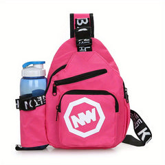 Kids Chest Bag Water Bottle Storage Boys Girls Sling Bag Card Money Holder