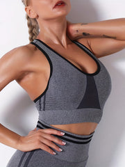Women's U-Neck Sports Bra for Workouts