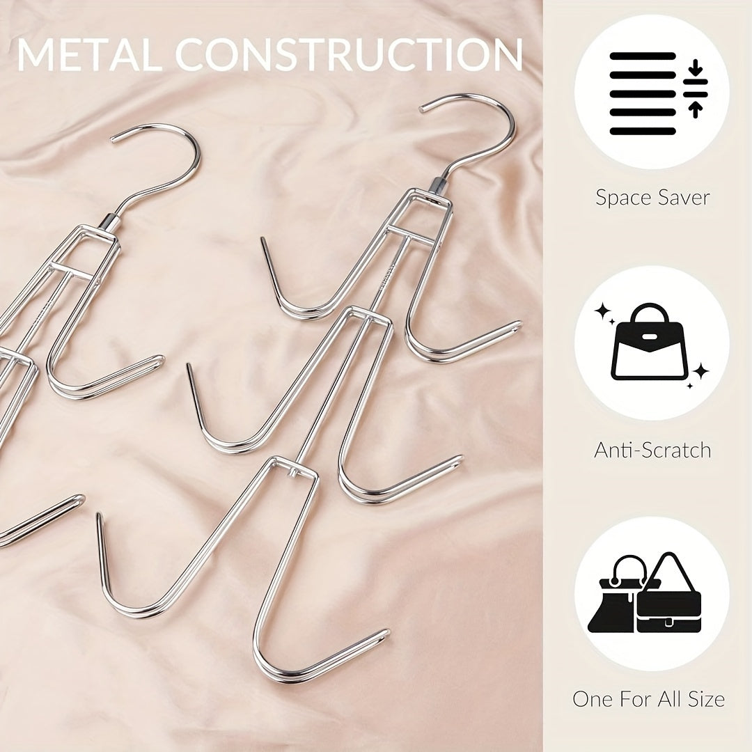 Metal Handbag Storage Hook Backpack Rack Saves Space Hanger