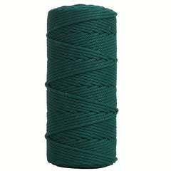 3mm 109 Yards Natural Macrame Cotton Cord Bohemia Macrame Rope For DIY Crafts