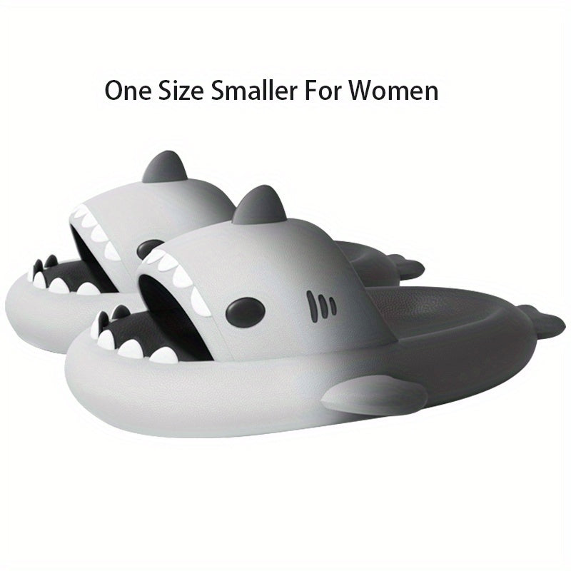 Shark Slippers Gradient Cloud Slides For Men Women Couple