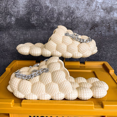 Women's Pineapple Bubble Slippers Soft Comfortable Indoor/Outdoor Shoes