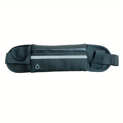 Waterproof Fanny Pack with Bottle Holder for Outdoor Fitness