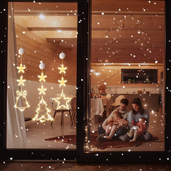 Christmas Window Decorations String Light
