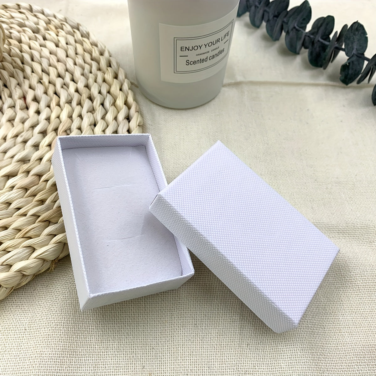 12pcs Classic Style Ring Set Earrings Packaging Box
